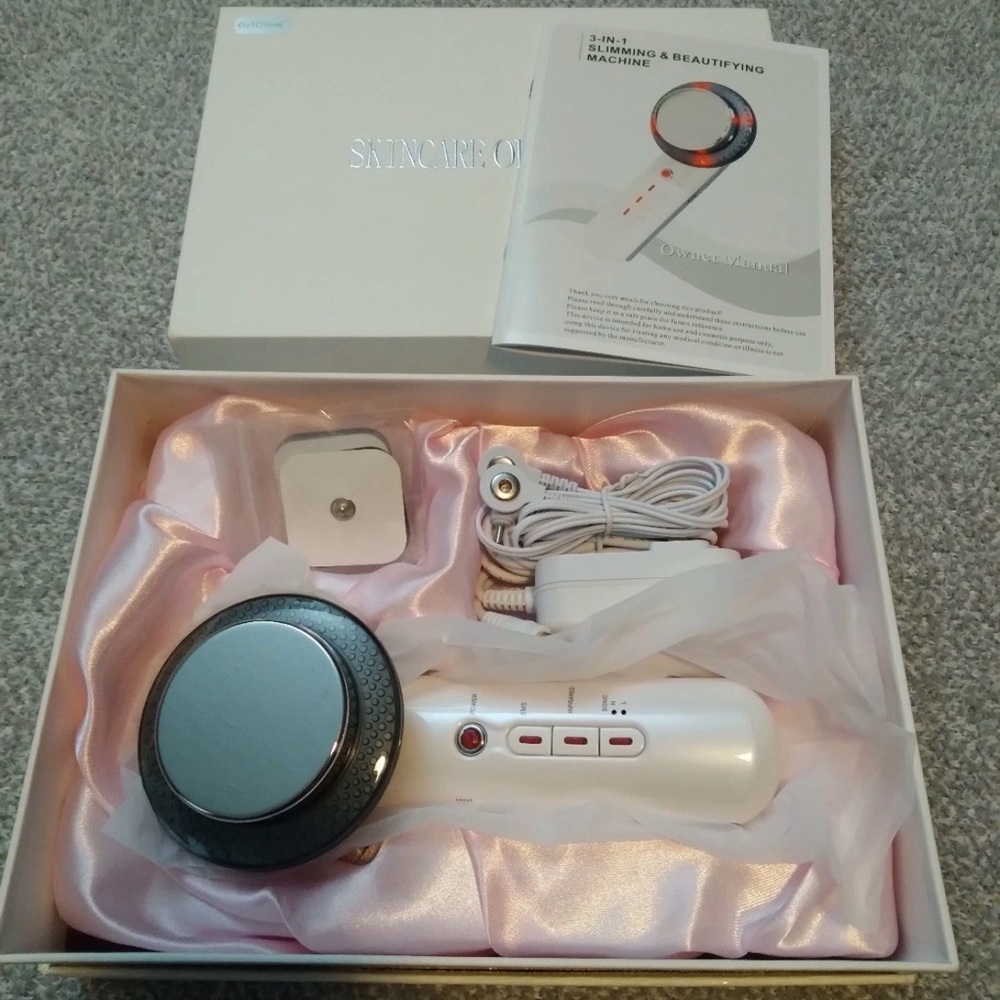 Skincare Options 3 In 1 Ultrasonic Micro-Current EMS Body Slimming Machine New